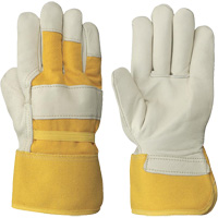 Women's Insulated Cow Grain Gloves, One Size, Grain Cowhide Palm, Fleece Inner Lining We Share Industrial Supply