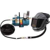 1-Worker MAXSHIELD&reg; Supplied Air Shield & Flip-Front Welding System We Share Industrial Supply