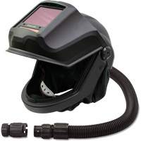 Masque respiratoire &agrave; adduction d'air et casque de soudage &agrave; visi&egrave;re relevable avec ADF et refroidisseur DEFENDER, Universel, Pi&egrave;ce faciale We Share Industrial Supply