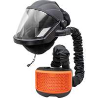 PEAKAIR MAXSHIELD&reg; Powered Air-Purifying Respirator with Blower kit, Facepiece Respirator, Lithium-Ion Battery We Share Industrial Supply