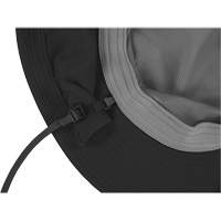 Chapeau de garde forestier 8934 Chill-Its avec prot&egrave;ge-nuque, petit/moyen, Noir We Share Industrial Supply