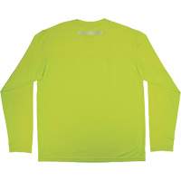 Chemise de refroidissement &agrave; manches longues avec protection solaire et UV Chill-Its 6689, Jaune lime haute visibilit&eacute;, Petit We Share Industrial Supply