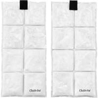 Chill-Its 6260 Lightweight Phase Change Cooling Vest with Rechargeable Packs, Small/Medium, Orange We Share Industrial Supply
