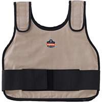 Chill-Its 6235 Standard Phase Change Cooling Vest, Small/Medium, Khaki We Share Industrial Supply