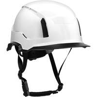 Bordure &eacute;troite compl&egrave;te &agrave; agrafe pour casque d'alpiniste RZRBack, blanc We Share Industrial Supply