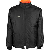 High-Visibility 7-in-1 Jacket, Polyester, High Visibility Orange, X-Small We Share Industrial Supply