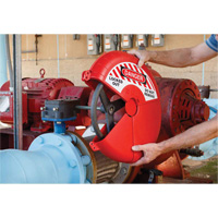 Dispositif de verrouillage coulissant pour vanne &agrave; opercule, Type Volant We Share Industrial Supply