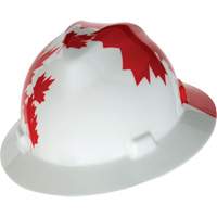 Casque de protection V-Gard &agrave; fentes s&eacute;rie Canadian Freedom, Suspension Rochet, Non ventil&eacute; We Share Industrial Supply