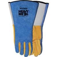 Yellow Tail MIG/TIG Welding Gloves, Grain Deerskin/Split Cowhide, Size Small We Share Industrial Supply