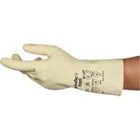 AlphaTec&reg; 87-137 Lightweight Natural Gloves, Size 7, 11.8" L, Rubber Latex, 16-mil We Share Industrial Supply