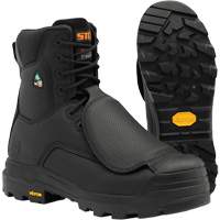 Bottes de travail Vulcan avec protecteur m&eacute;tatarsien &agrave; l'ext&eacute;rieur, Cuir, Taille 5, Imperm&eacute;able We Share Industrial Supply