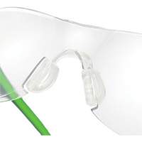 Lunettes de s&eacute;curit&eacute; gris/vert Adapt Lite, Lentille Transparent, Antibu&eacute;e/Anti-&eacute;gratignures, ANSI Z87+/R&eacute;pond ou surpasse la norme CSA Z94.3 We Share Industrial Supply