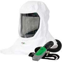 Respirateur T-Link avec casquette, tube de respiration & C40, Cagoule ample & visi&egrave;re We Share Industrial Supply