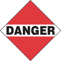 Danger Mixed Load TDG Placard, Adhesive Vinyl We Share Industrial Supply