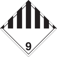 Miscellaneous Danger TDG Placard, Adhesive Vinyl We Share Industrial Supply