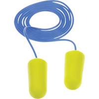 E-A-Rsoft Yellow Neon Earplugs, Bulk - Polybag, Corded We Share Industrial Supply