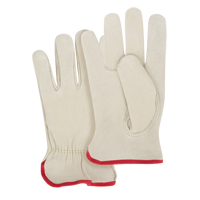 Close-Fit Driver's Gloves, Small, Grain Cowhide Palm We Share Industrial Supply