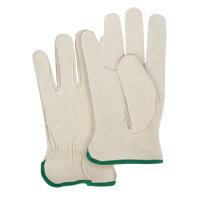 Close-Fit Driver's Gloves, X-Large, Grain Cowhide Palm We Share Industrial Supply