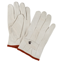 Gants de cordeur d'usage standard, Petit, Paume Cuir fleur de vache We Share Industrial Supply