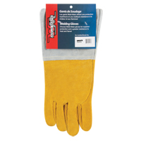 Gants de soudage TIG &agrave; ajustement sup&eacute;rieur, Cuir de daim refendu, Taille Petit We Share Industrial Supply