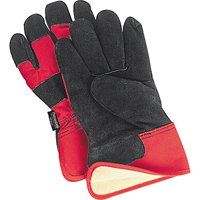 Superior Warmth Winter-Lined Fitters Gloves, Large, Split Cowhide Palm, Thinsulate Inner Lining We Share Industrial Supply