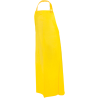 PVC Apron, PVC, Yellow, 35" W x 45" L We Share Industrial Supply