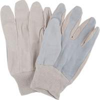 Standard-Duty Work Gloves, Large, Split Cowhide Palm We Share Industrial Supply