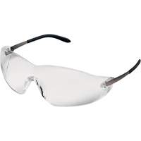 Blackjack&reg; Safety Glasses, Clear Lens, Anti-Scratch, ANSI Z87+/Meets/Exceeds CSA Z94.3 We Share Industrial Supply