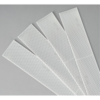 3M Scotchlite Diamond Grade mat&eacute;riau de perceptibilit&eacute; S&eacute;rie 983, 2" la x 12" lo, Blanc We Share Industrial Supply