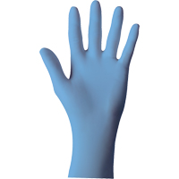Gants N-Dex 6005PF, Moyen, Nitrile, 4 mils, Sans poudre, Bleu We Share Industrial Supply