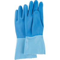 Blue-Grip Heavyweight Gloves, Size 6/Small, 12" L, Rubber Latex, Interlock Inner Lining, 45-mil We Share Industrial Supply