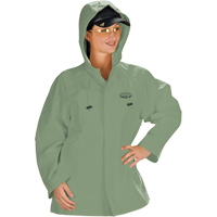V&ecirc;tements imperm&eacute;ables Hurricane ignifuges et r&eacute;sistants &agrave; l'huile, veste, 4T-Grand, Vert We Share Industrial Supply
