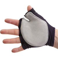 Gant sans doigts Tool Grip avec pi&egrave;ce de sangle, gauche, Taille T-petit, Paume Su&egrave;de We Share Industrial Supply