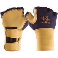 Gants de protection sup&eacute;rieure contre les impacts & les microtraumarismes r&eacute;p&eacute;t&eacute;s, main gauche, Taille T-petit, Paume Cuir fleur We Share Industrial Supply