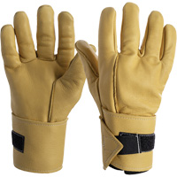 Gants antivibrations Air Glove, Taille T-petit, Paume Cuir fleur We Share Industrial Supply