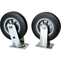 Extra Large Tote with 8" Wheels, 223 US gal. Capacity We Share Industrial Supply