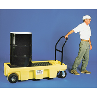 Poly-Spillcart Cart ATC, 66.5" L x 29" W x 46.9" H, 57 US gal. Spill Cap. We Share Industrial Supply