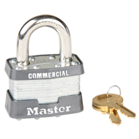 Cadenas &agrave; goupilles, Cl&eacute;s identiques, Acier lamin&eacute;, Largeur de 1-3/4" We Share Industrial Supply