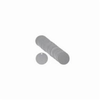 Blank Round Valve Tags, Aluminum, 2" dia We Share Industrial Supply