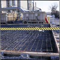 Ruban pour barricade, Anglais, 3" la x 200' lo, 3 mils, Noir sur jaune We Share Industrial Supply