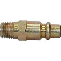 Raccords rapides - 3/8" industriel, &agrave; soupape/1 voie - Abouts, 1/4" We Share Industrial Supply