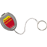 Key Caddy, Stainless Steel, 21" Cable, Belt Clip Attachment We Share Industrial Supply