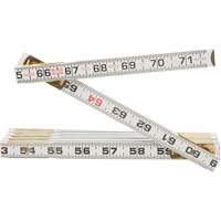 R&egrave;gle Red End Two Way, 6' lo, Bois, Graduations de 1/16" We Share Industrial Supply