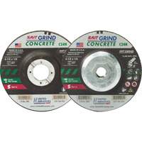C24N Concrete Grinding Wheel, 4-1/2" x 1/4", 7/8" Arbor, Type 27 We Share Industrial Supply
