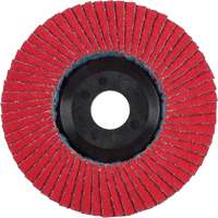 Disque &agrave; lamelles, 4-1/2" x 5/8"-11, Type 27, Grain 40, C&eacute;ramique We Share Industrial Supply