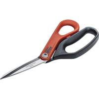 Cisaille tout usage en acier inoxydable pour ouvrier professionnel, 8-1/2", Poign&eacute;e Anneaux We Share Industrial Supply