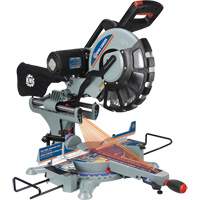 Dual Bevel Sliding Compound Mitre Saw, 12", 15 A We Share Industrial Supply