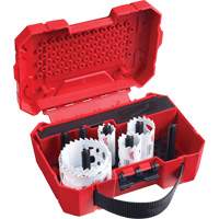 Trousse de scie-cloche &agrave; dents en carbure Hole Dozer, 9 morceaux We Share Industrial Supply