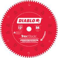 Lame de scie &agrave; d&eacute;couper Trex Blade, 12", 84 dents, Pour Plastique/Plastique We Share Industrial Supply