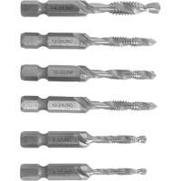 6-32 to 1/4-20 Drill Tap Set, 6 Pieces We Share Industrial Supply